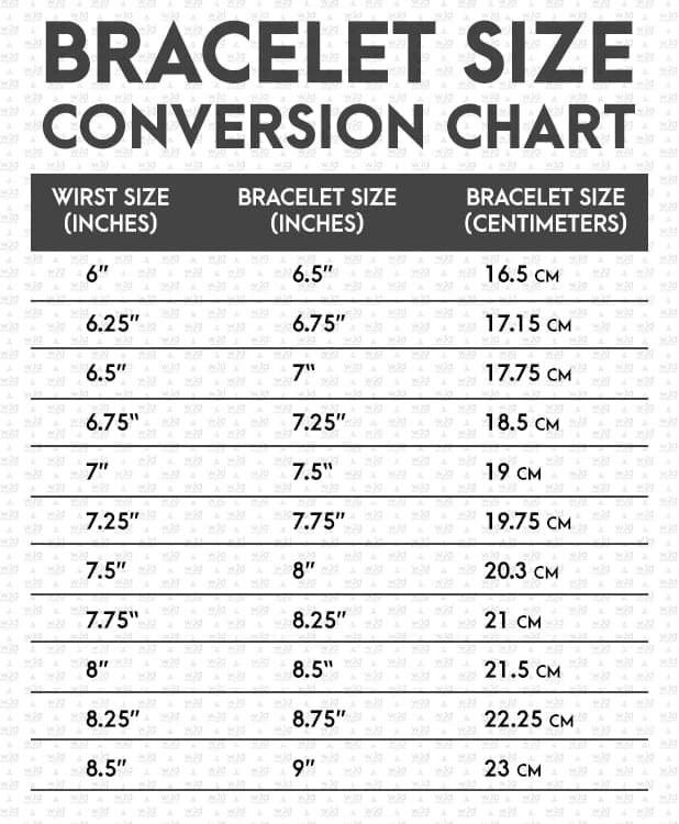 Cook S Conversion Chart Cuff Bracelet