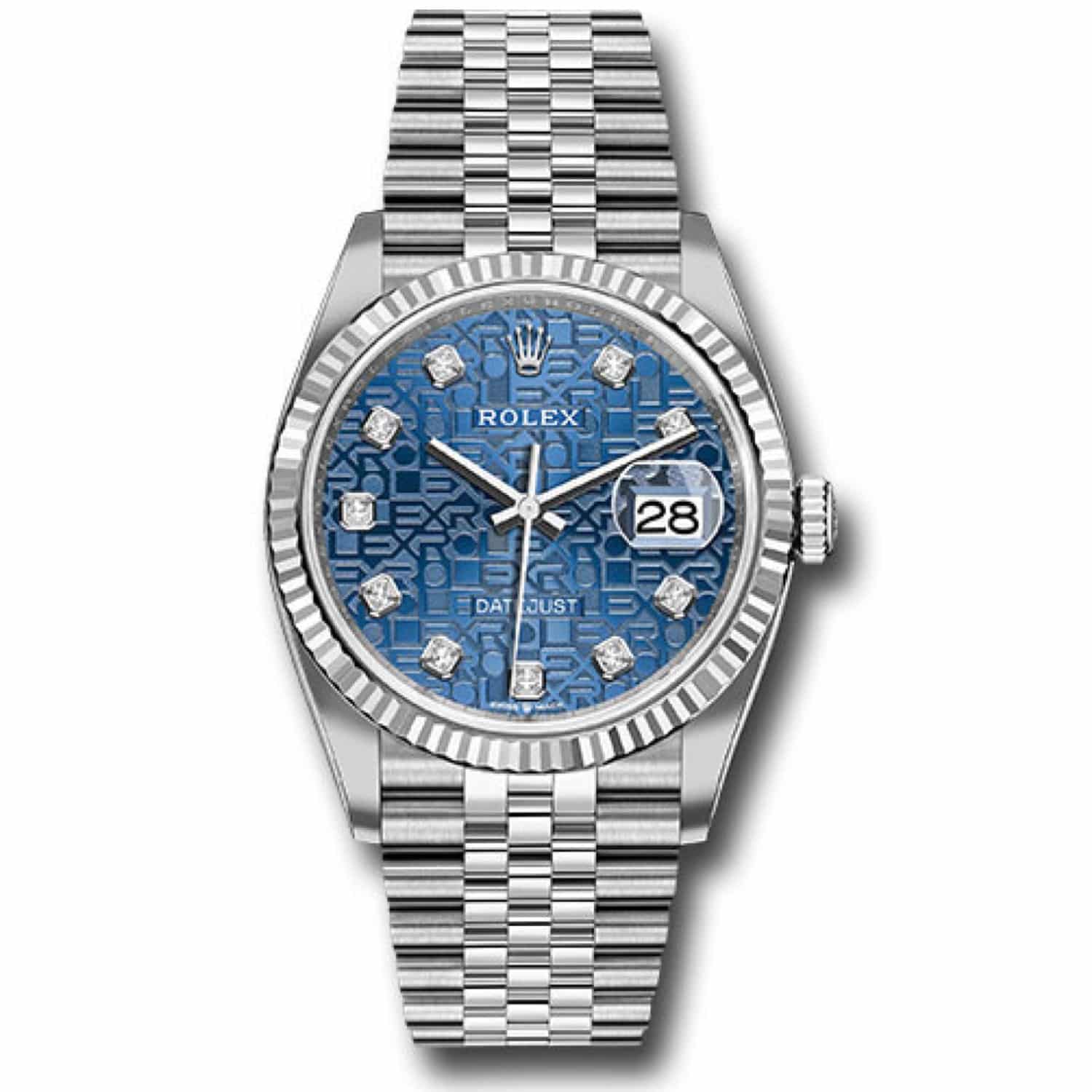 Rolex Datejust 36mm 126234 Stainless Steel Men's Watch